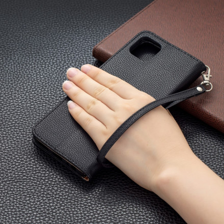 Case Samsung Galaxy A22 5G Lychee Oblique Flap