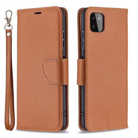 Case Samsung Galaxy A22 5G Lychee Oblique Flap