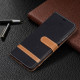 Samsung Galaxy A22 5G Fabric and Leather Effect Case with Strap
