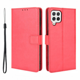 Cover Samsung Galaxy A22 4G Simili Cuir Flashy