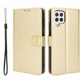 Cover Samsung Galaxy A22 4G Simili Cuir Flashy