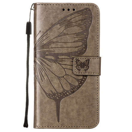 Samsung Galaxy A22 5G Butterfly Design Case with Strap