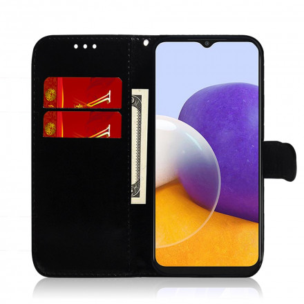 Samsung Galaxy A22 5G Leatherette Case Leatherette Cover