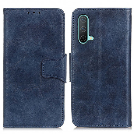 OnePlus Nord CE 5G Case Split Leather Reversible Clasp