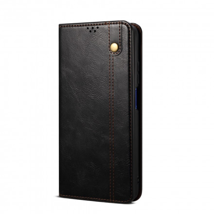 Flip Cover Huawei P50 Pro Simili Cuir Ciré