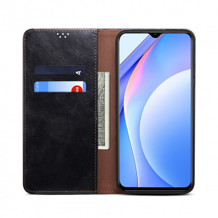 Flip Cover Huawei P50 Pro Simili Cuir Ciré