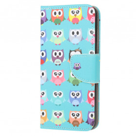 Cover Moto G9 Plus Hiboux