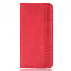 Flip Cover Vivo V21 5G Leather Effect Vintage Stylish