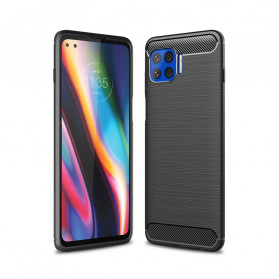 Moto G 5G Plus Brushed Carbon Fiber Case