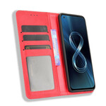 Flip Cover Azus Zenfone 8 Leather Effect Vintage Stylish