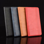 Flip Cover Azus Zenfone 8 Leather Effect Vintage Stylish