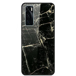 Vivo Y70 Case Tempered Glass Marble Supreme