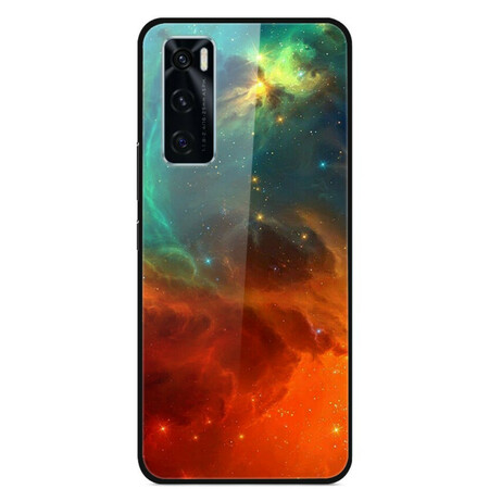 Vivo Y70 Sky Red and Green Case