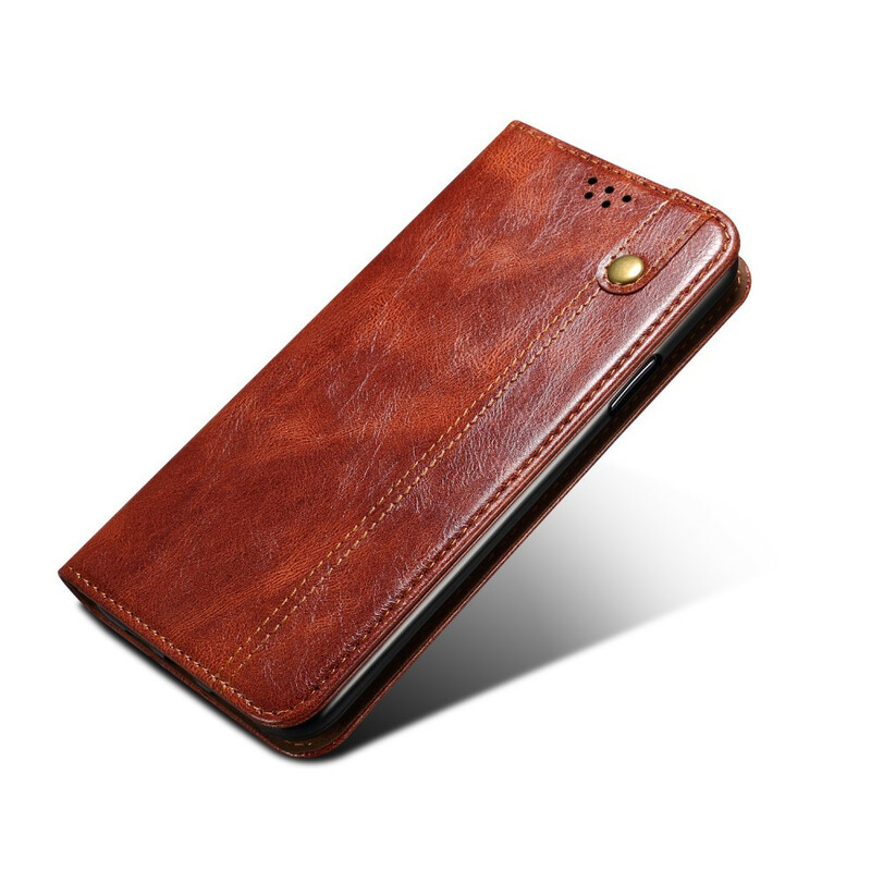 Xiaomi Mi 10T / 10T Pro Flip Cover Similar Cuir Ciré