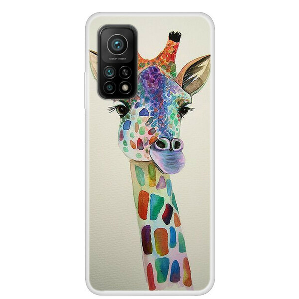 Case Xiaomi Mi 10T / 10T Pro Girafe Colorée