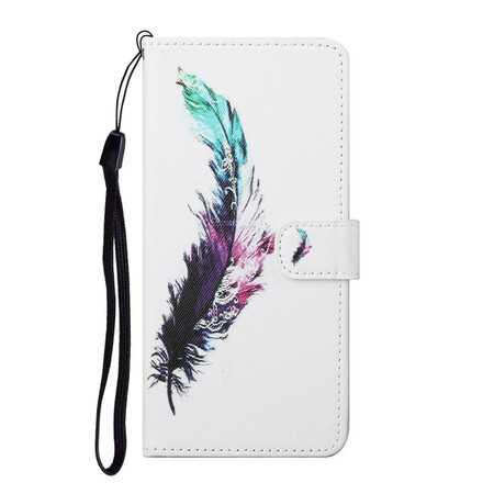 Samsung Galaxy S21 FE Feather Lanyard Case