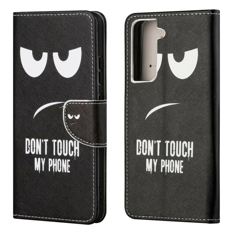 Cover Samsung Galaxy S21 FE Don't Touch My Phone