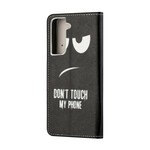 Cover Samsung Galaxy S21 FE Don't Touch My Phone