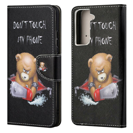 Samsung Galaxy S21 FE Case Dangerous Bear