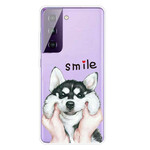 Case Samsung Galaxy S21 FE Smile Dog
