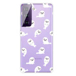 Cover Samsung Galaxy S21 FE Top Lions of the Seas