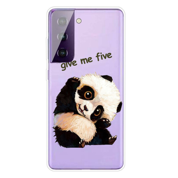 Case Samsung Galaxy S21 FE Panda Give Me Five
