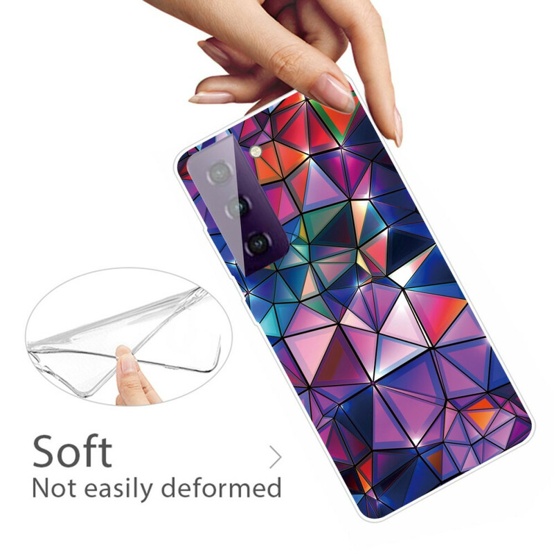 Samsung Galaxy S21 FE Flexible Geometry Case