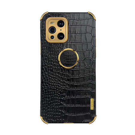 Oppo Find X3 / X3 Pro X-CASE Crocodile Skin Effect