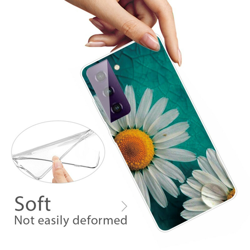 Case Samsung Galaxy S21 FE Daisy