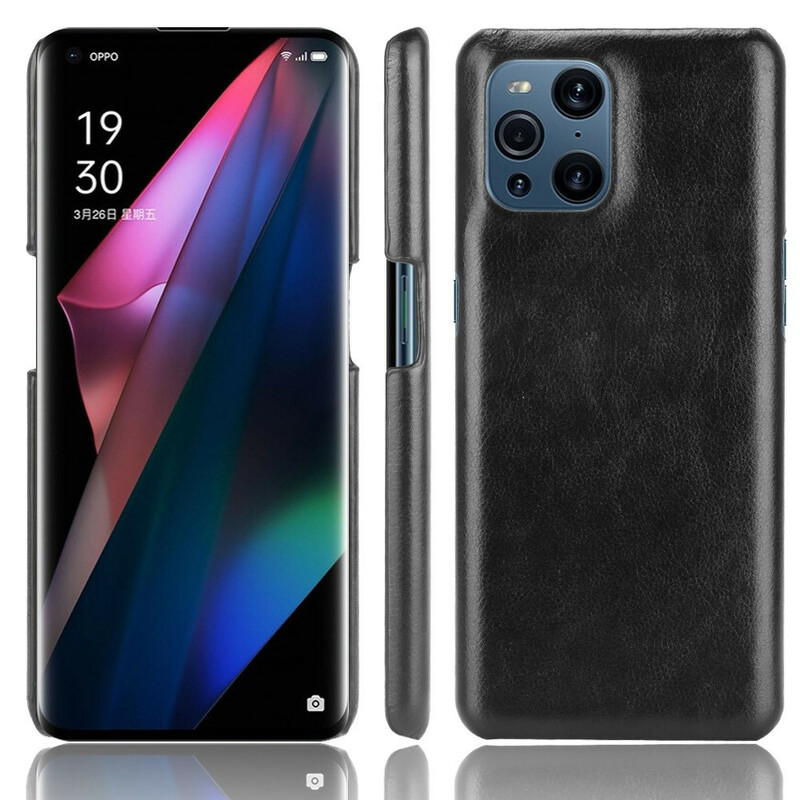 Oppo Find X3 / X3 Pro Leather Case Lychee Effect