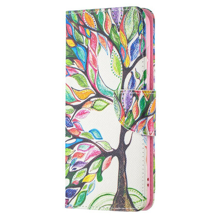 Case Samsung Galaxy S21 FE Colorful Tree