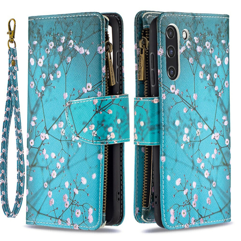 Case Samsung Galaxy S21 FE Zipped Pocket Tree Case Samsung Galaxy S21 FE Zipped Pocket Tree