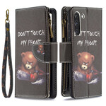 Samsung Galaxy S21 FE Case with Zipped Pocket Bear