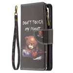 Samsung Galaxy S21 FE Case with Zipped Pocket Bear