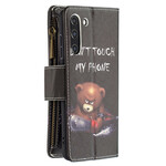 Samsung Galaxy S21 FE Case with Zipped Pocket Bear