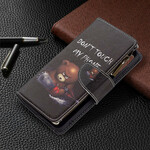 Samsung Galaxy S21 FE Case with Zipped Pocket Bear
