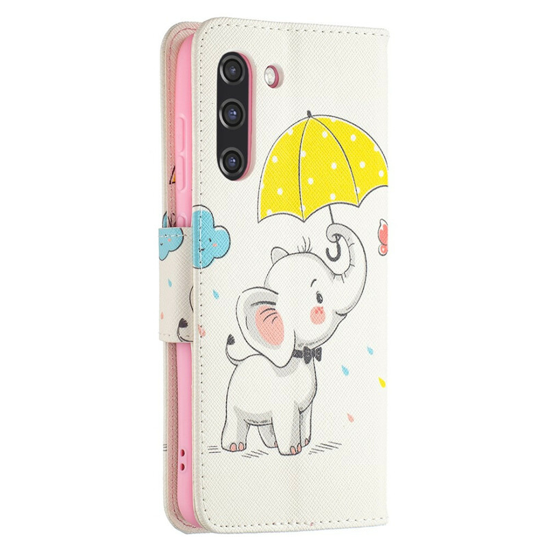 Samsung Galaxy S21 FE Baby Elephant Case