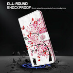 Cover Samsung Galaxy S21 FE Arbre Rose