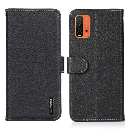 Cover Xiaomi Redmi 9T / Note 9 Cuir Lychee KHAZNEH