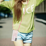 Samsung Galaxy S21 FE Glitter and String Case