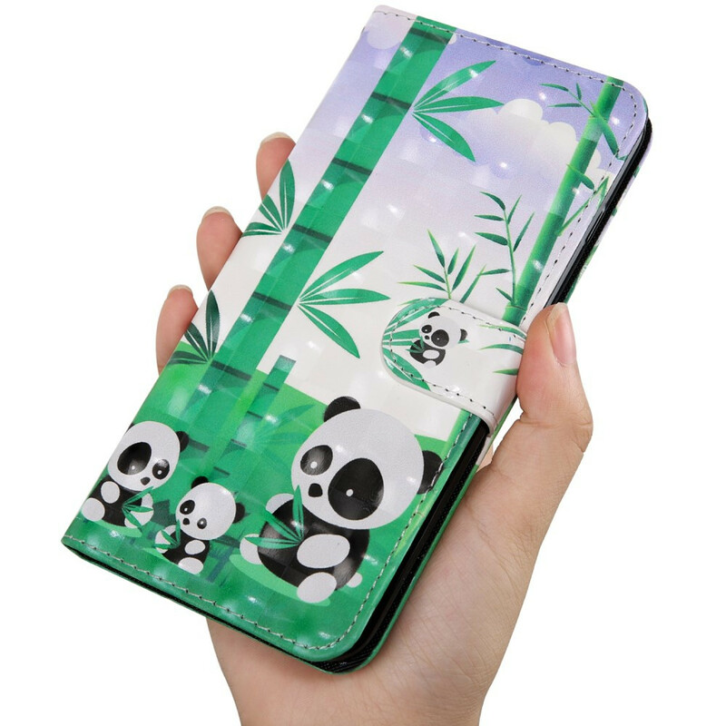 Cover Xiaomi Redmi 9T / Note 9 Light Spot Pandas