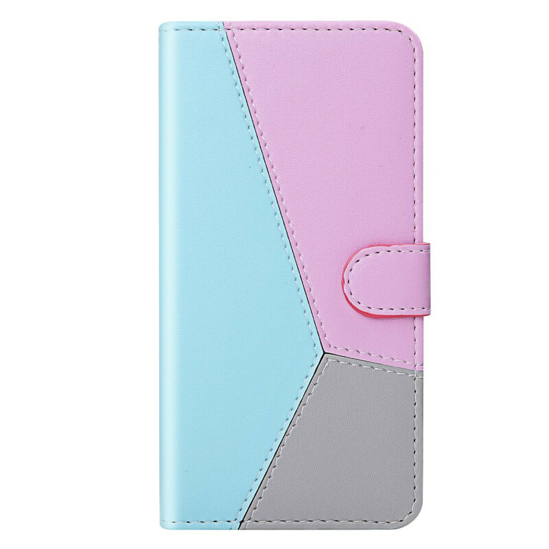 Cover Xiaomi Redmi 9T / Note 9 Effet Cuir Tricolore