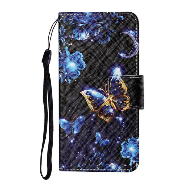 Case Samsung Galaxy S21 FE Precious Butterflies with Strap