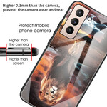 Samsung Galaxy S21 FE Case Tempered Glass Cub's Dream