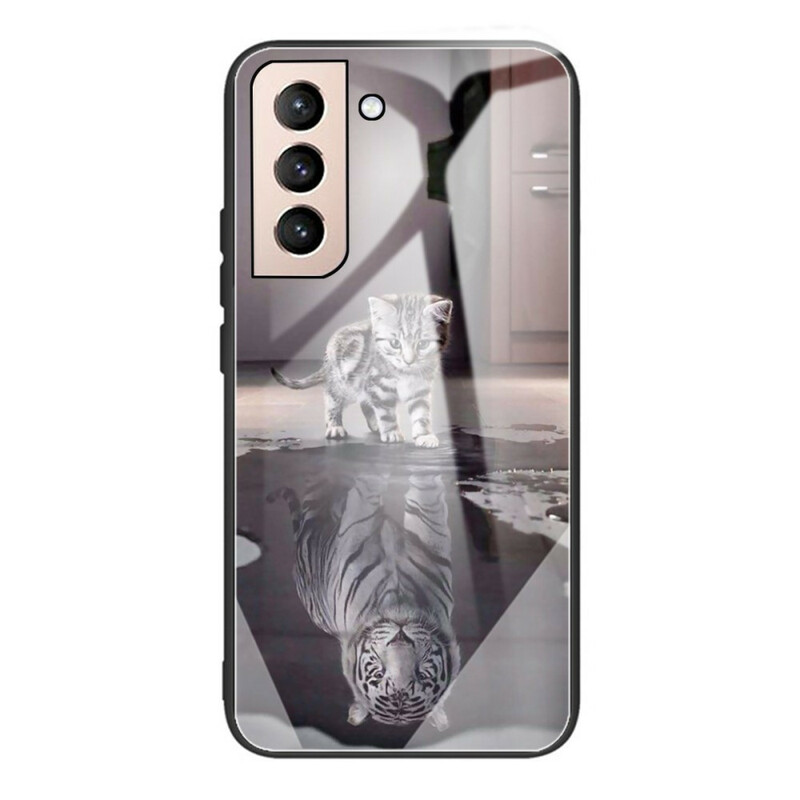 Case Samsung Galaxy S21 FE Tempered Glass Ernest the Tiger