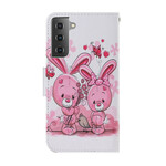 Samsung Galaxy S21 FE Rabbits Case