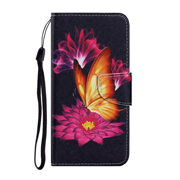 Samsung Galaxy S21 FE Butterfly and Lotus Case