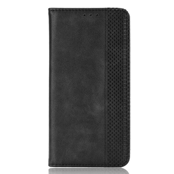 Flip Cover Oppo Find X3 Neo Effet Cuir Vintage Stylisé