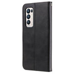 Cover Oppo Find X3 Neo Vintage Porte-Monnaie