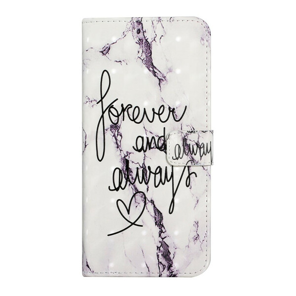 Cover Samsung Galaxy S21 FE Marbre Forever & Always